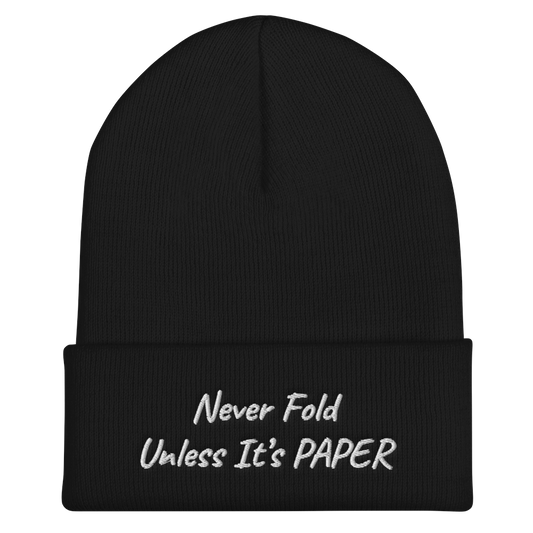 Never Fold Cuffed Beanie