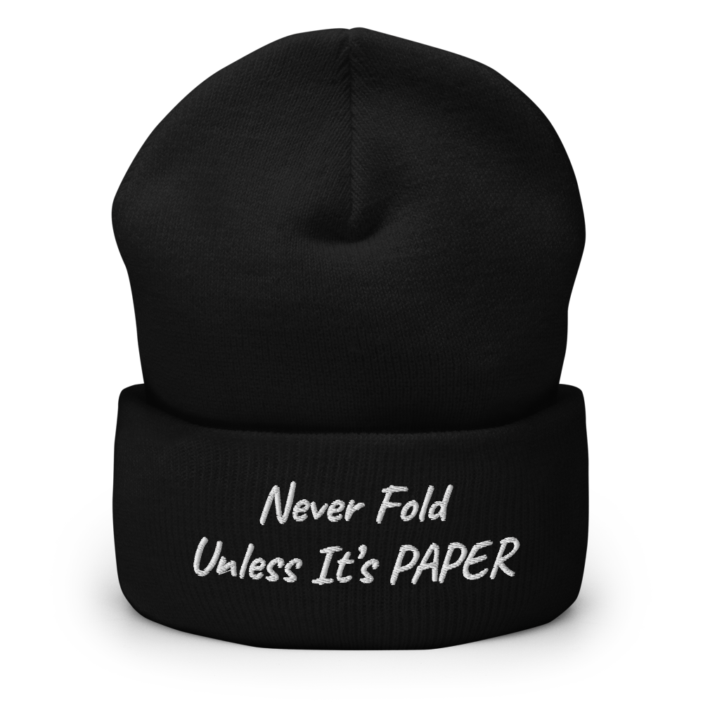 Never Fold Cuffed Beanie