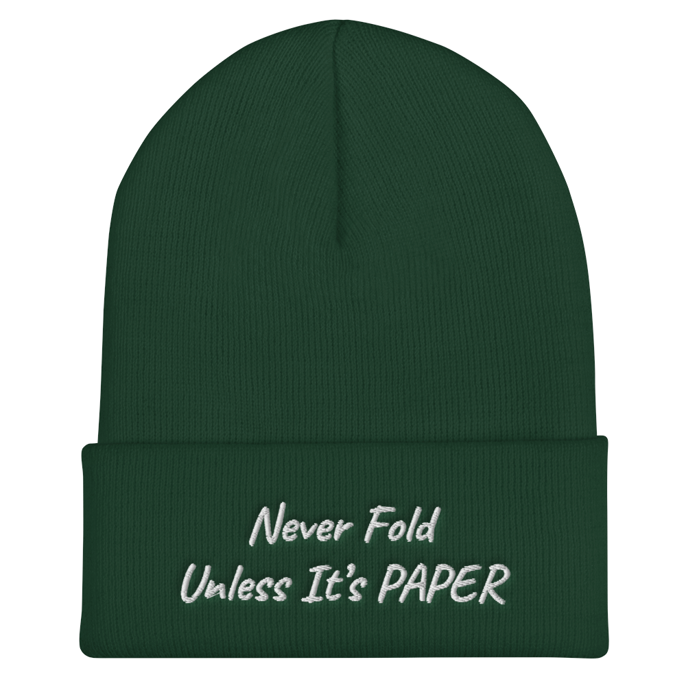 Never Fold Cuffed Beanie
