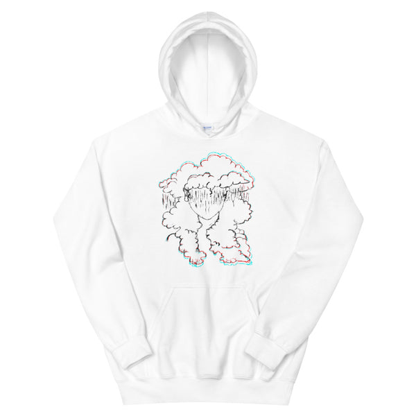 Unisex (Glitch In Mother Nature) Hooded Sweatshirt