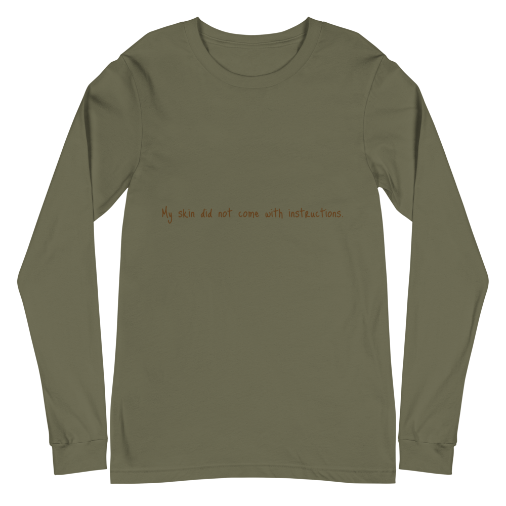 “…Instructions” Unisex Long Sleeve Tee
